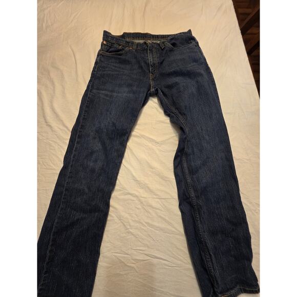 Levis Men's 559 Size 36x32 Dark Wash Jeans - Picture 1 of 5